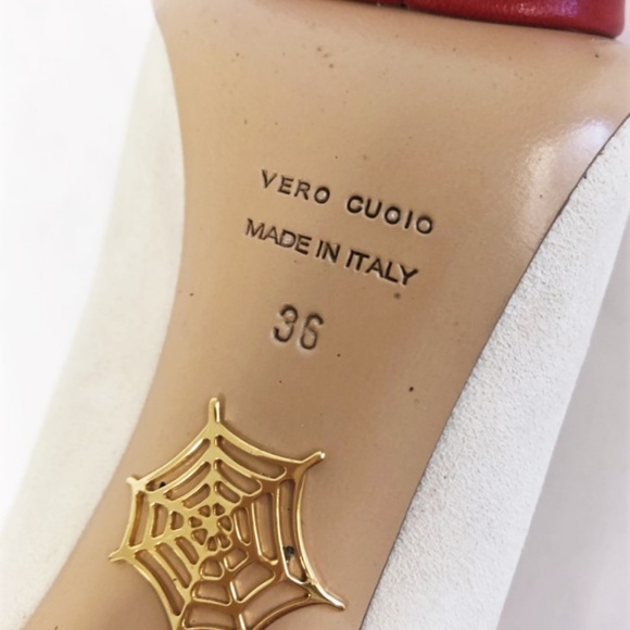 Charlotte Olympia Kiss Me Dolores Platform Pumps - Picture 8 of 8